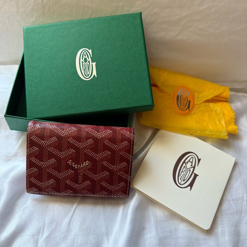 Goyard Malesherbes Card Wallet Holder